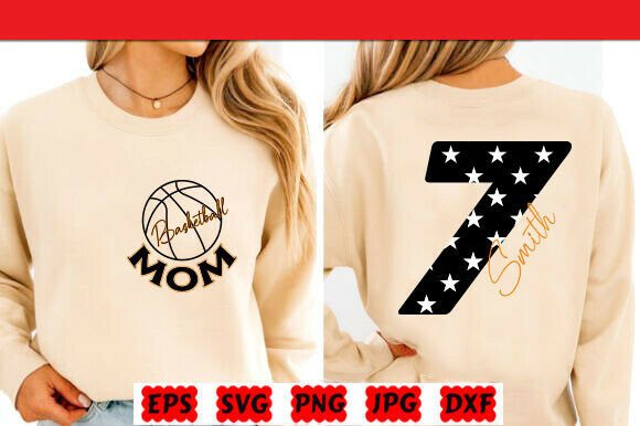 Basketball Mom SVG: Front & Back Design Review