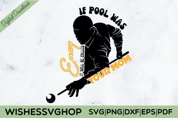 Billiard Mom SVG PNG