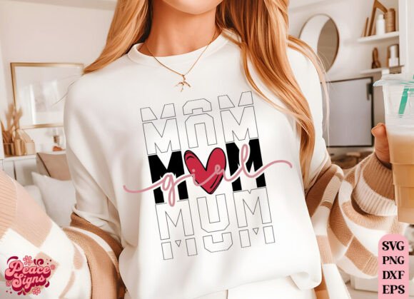 Girl Mom SVG PNG, Mom SVG PNG, Girl SVG