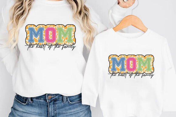 Mom the Heart SVG: Strong Mom Shirt Design Review