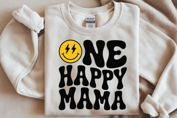 One Happy Mama SVG PNG, Birthday Mom SVG