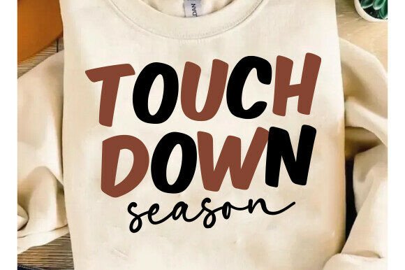 Touchdown Season SVG, Football Mom SVG